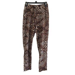 Fashion Union Cheetah Print High Waisted Pants